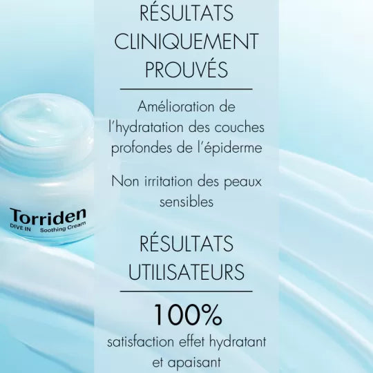 TORRIDEN DIVE IN Crème Apaisante - 100ml