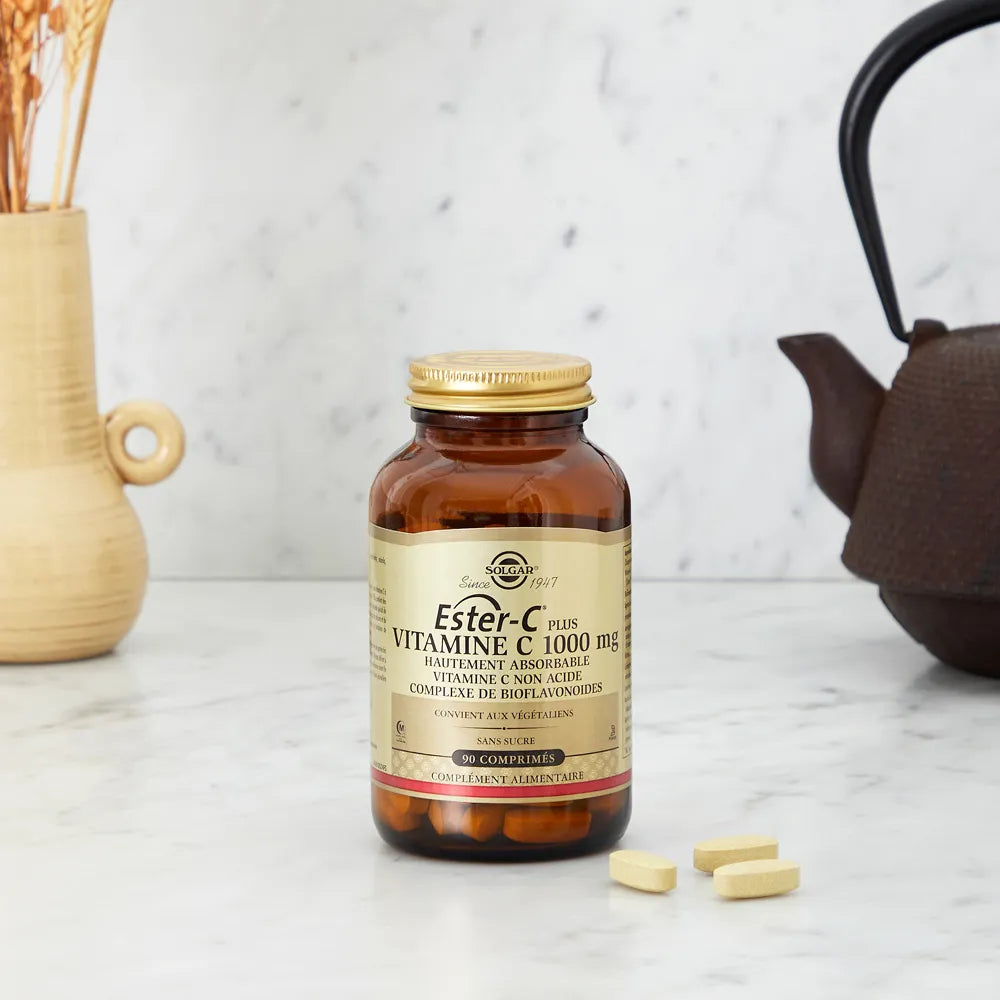 SOLGAR ESTER-C PLUS VITAMINE C 1000 mg - 90 Comprimés