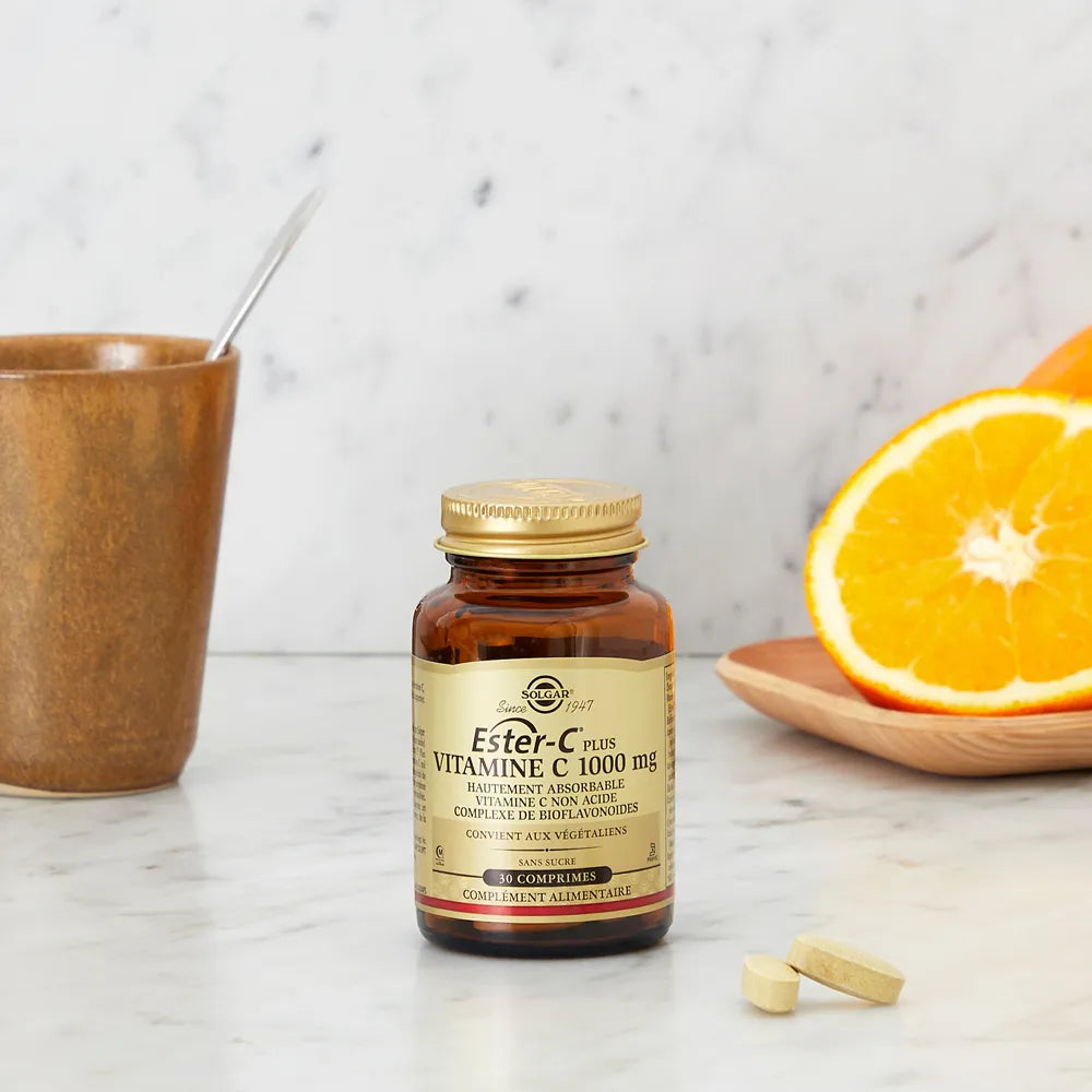 SOLGAR ESTER-C PLUS VITAMINE C 1000mg - 30 Comprimés