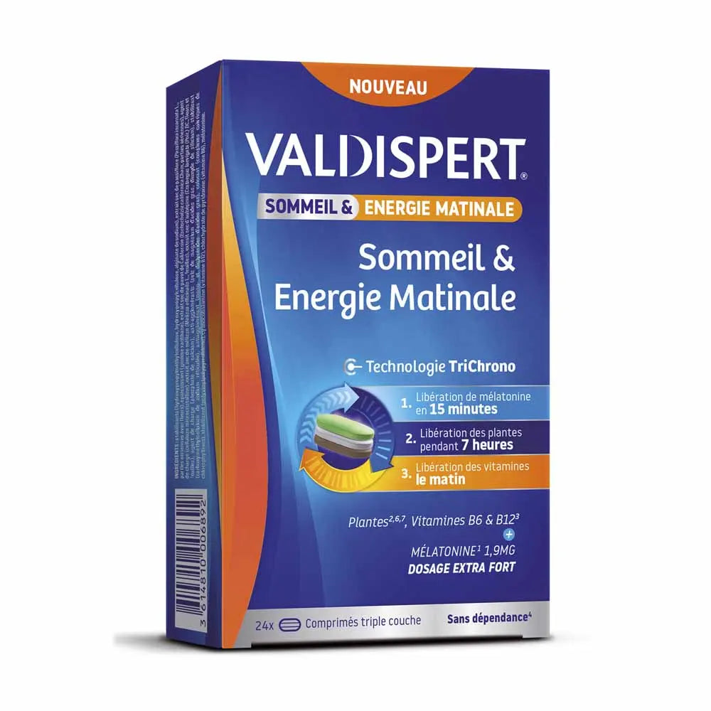 Valdispert Valdispert Sommeil & Energie Matinale 24 Comprimés