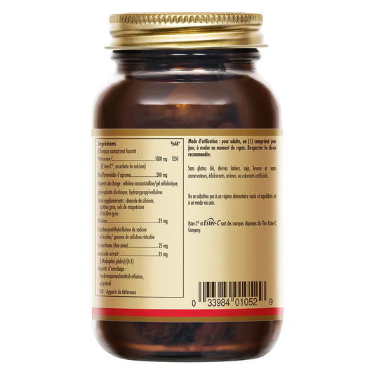 SOLGAR ESTER-C PLUS VITAMINE C 1000mg - 30 Comprimés