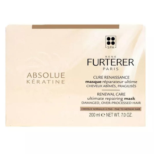 FURTERER Absolue Keratine  Masque réparateur ultime - Cheveux normaux à fins-200 ML