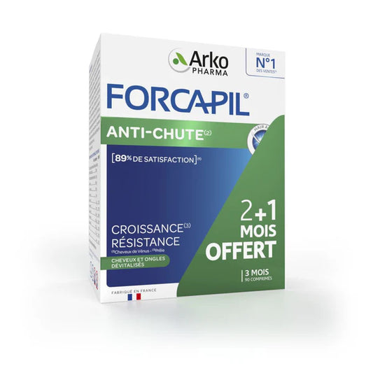 FORCAPIL ANTI-CHUTE - 90 Comprimés