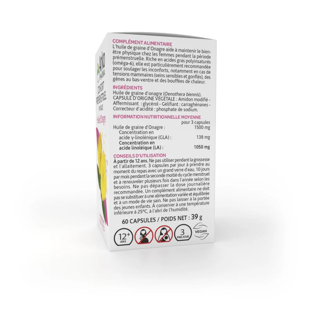 ARKOGÉLULES Huile d'Onagre - 60 Capsules