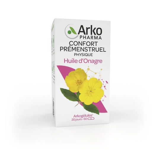ARKOGÉLULES Huile d'Onagre - 60 Capsules