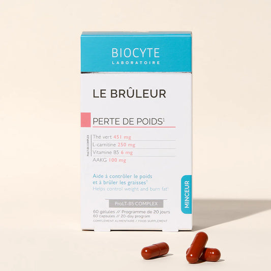 BIOCYTE LE BRÛLEUR Perte de Poids - 60 Gélules