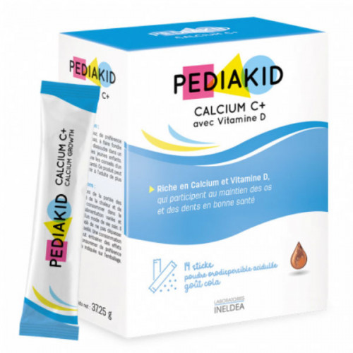 PEDIAKID Calcium C+ - 14 Sticks