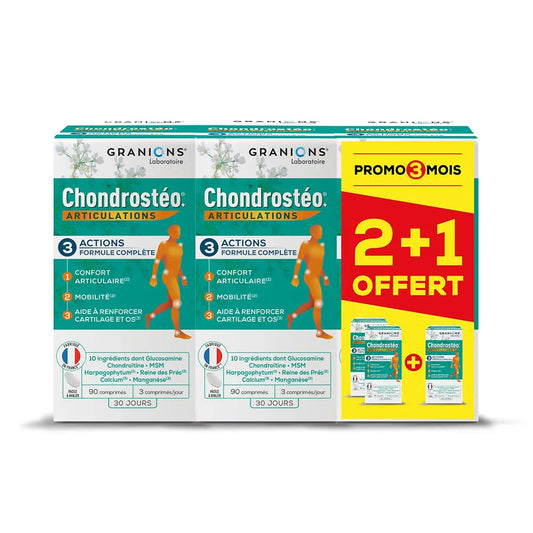 Granions Chondrostéo Articulations 3x90 Comprimes