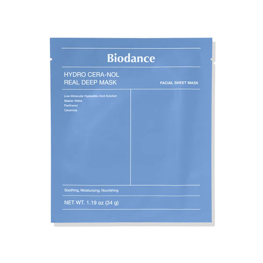 BIODANCE HYDRO CERA-NOL REAL DEEP MASK Masque Hydratant - 1 Masque Hydrogel