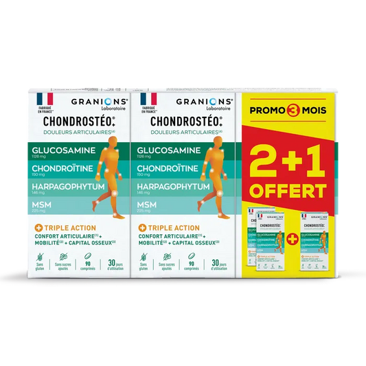 Granions Chondrostéo Articulations 3x90 Comprimes
