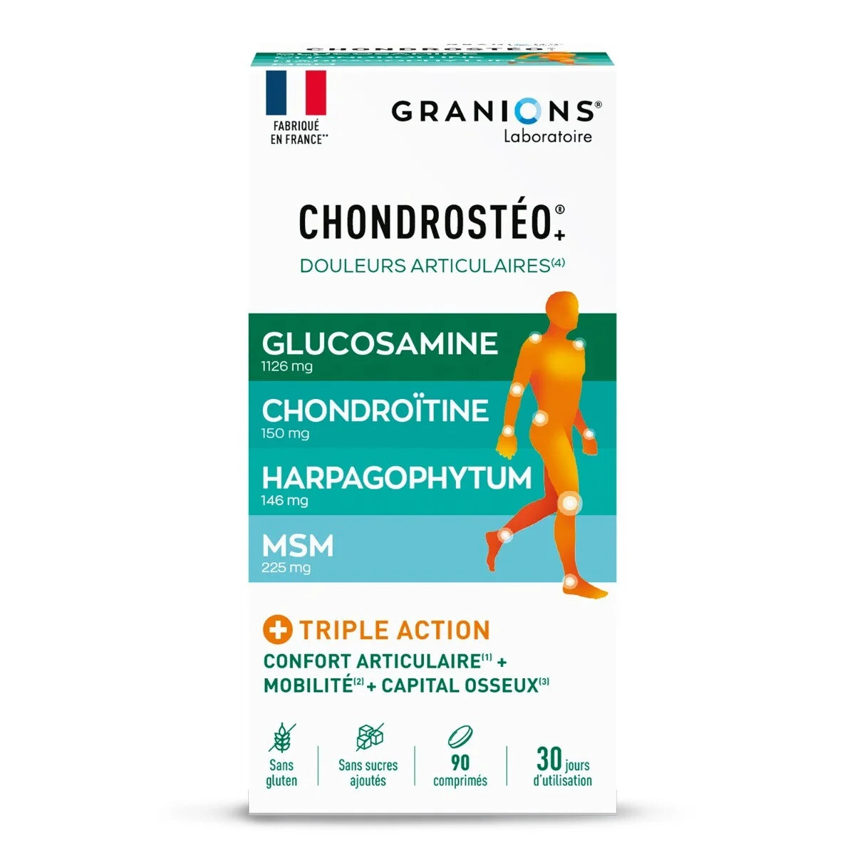 CHONDROSTÉO+ - Articulations, 180 Comprimés