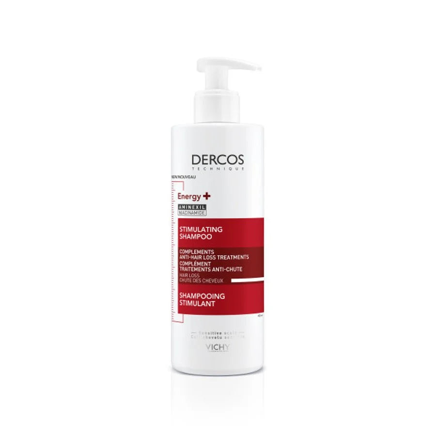 Vichy Dercos Shampooing Energy+ stimulant anti-chute à l'Aminexil 400 ml
