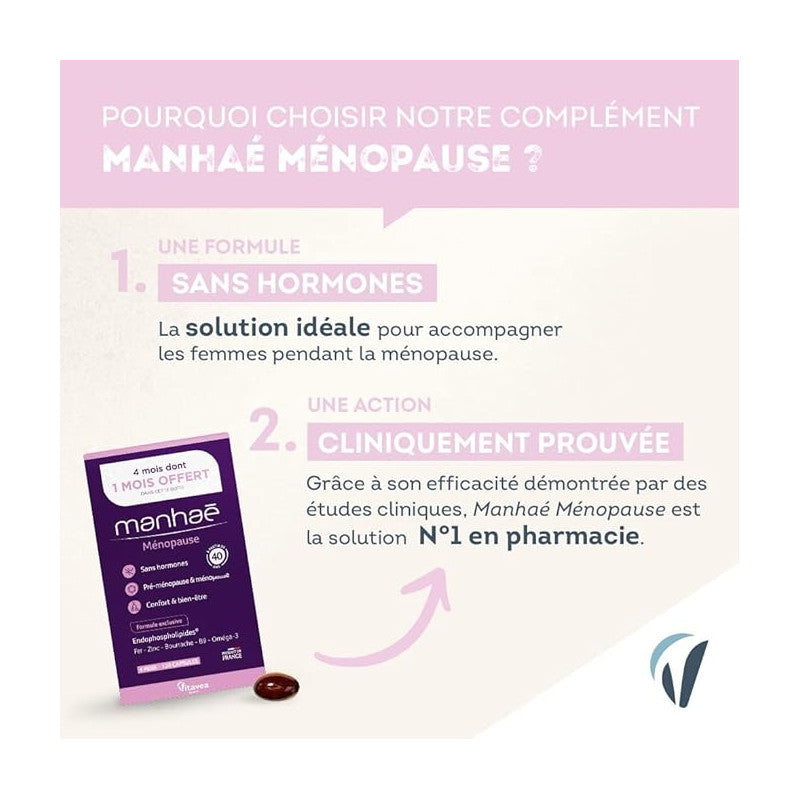 MANHAE Ménopause - 120 Capsules