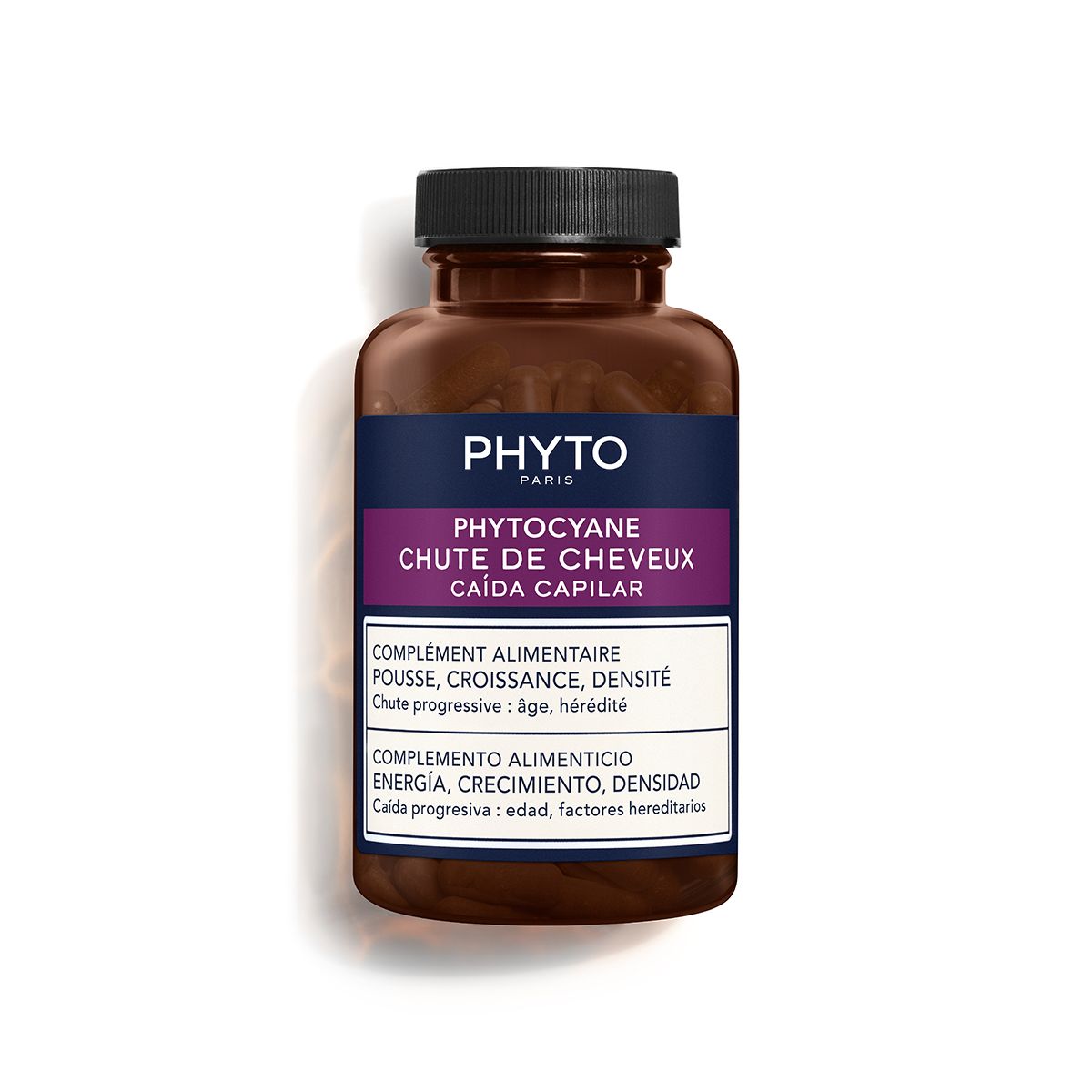PHYTOCYANE - Chute de Cheveux - Chute Progressive, 84 Gélules