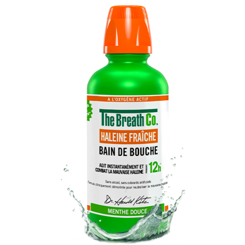 THE BREATH CO BAIN DE BOUCHE Menthe Douce 500ml